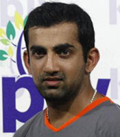 Gautam Gambhir scored 93 from 51 balls