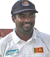 Muttiah Muralitharan went for just 16 runs in 4 overs besides taking 2 wickets